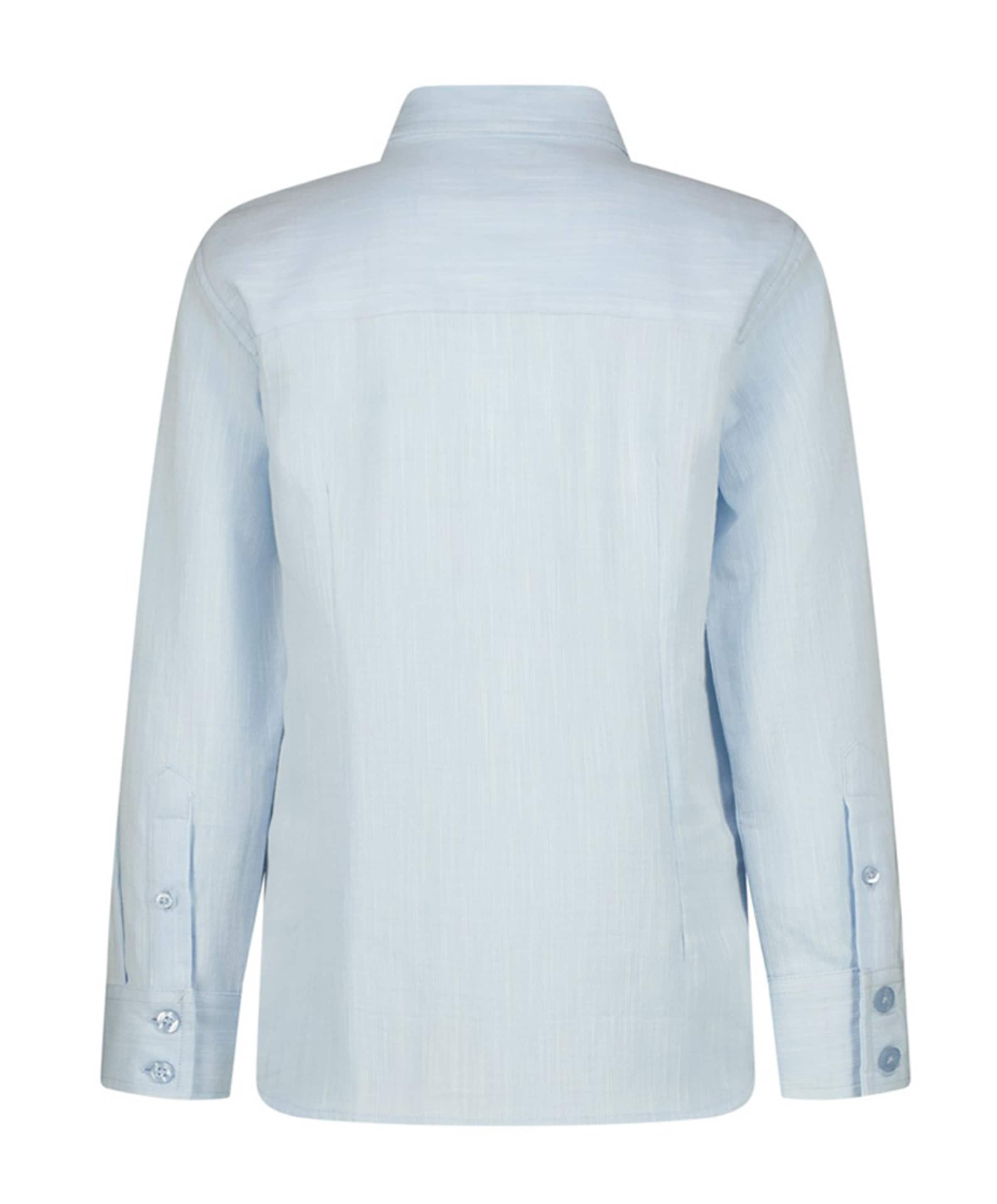 Vingino Jongens overhemd lange mouw blauw
