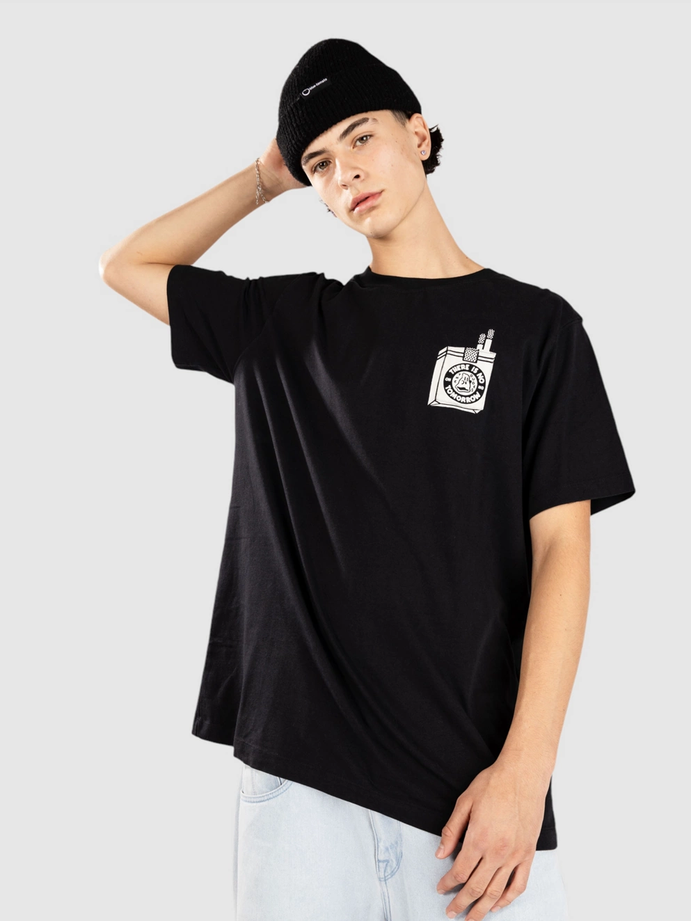 The Dudes Too Short Smokes T-Shirt black