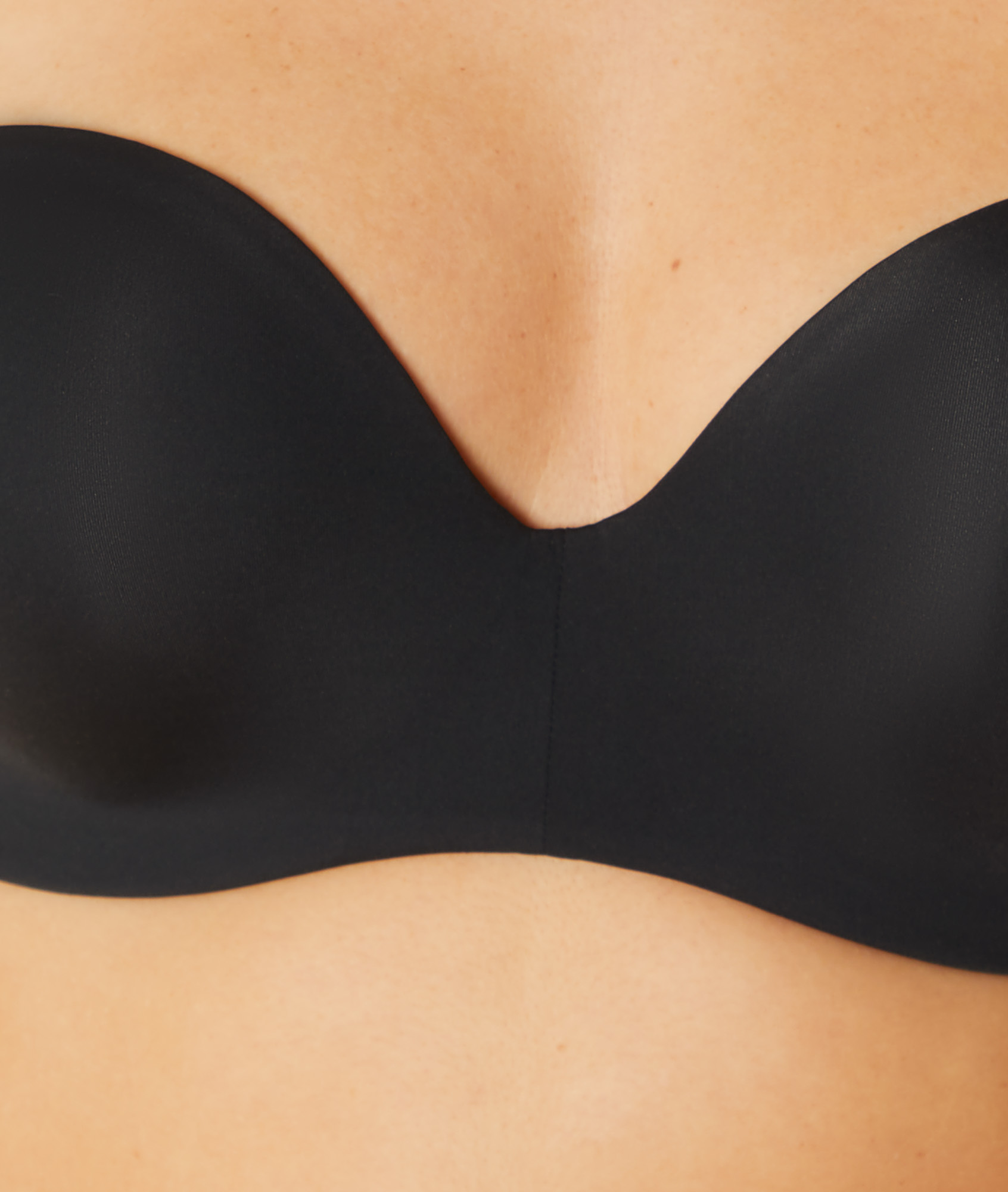 Bandeau coques fines bretelles amovibles, bonnet C-E