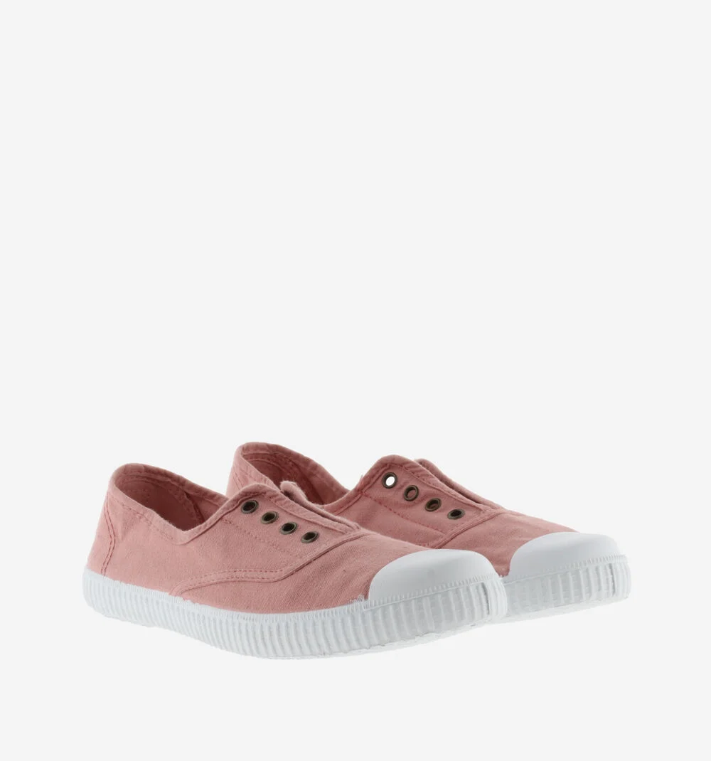 1915 INGLESA TENNIS TOILE DREC® ÉLASTIQUE Baskets en toile avec élastique pour femme NUDE