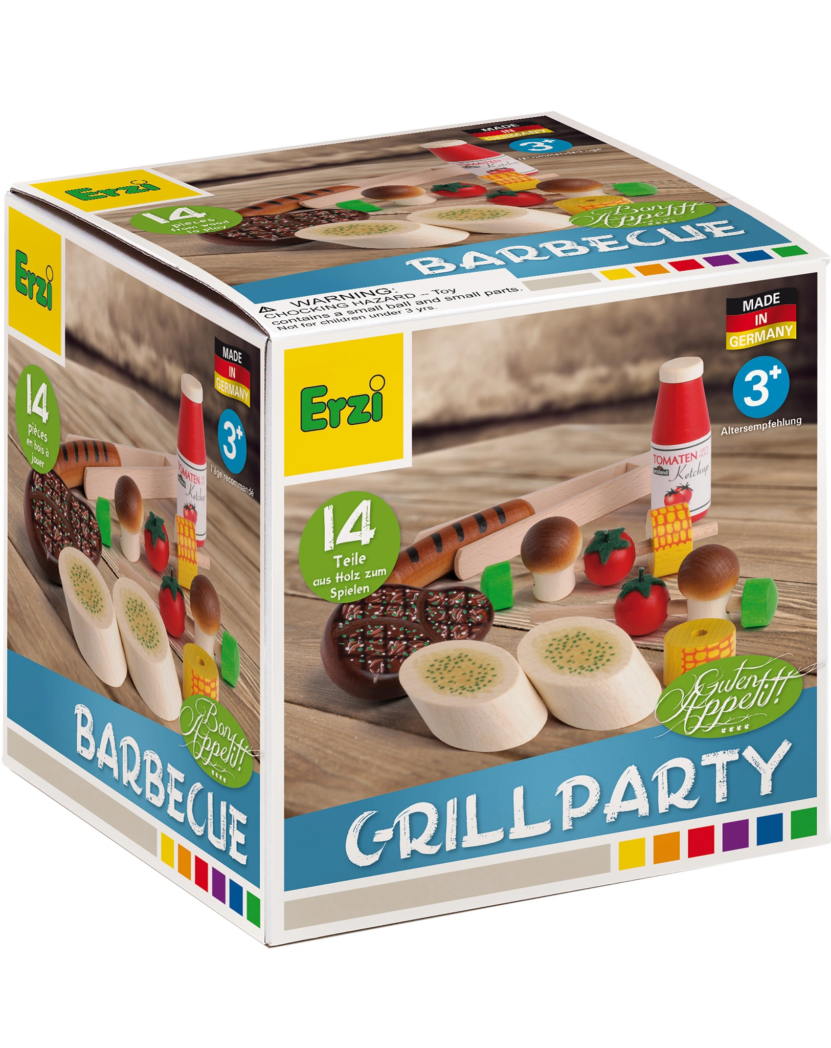 Kaufladenzubehör GRILLPARTY 14-teilig