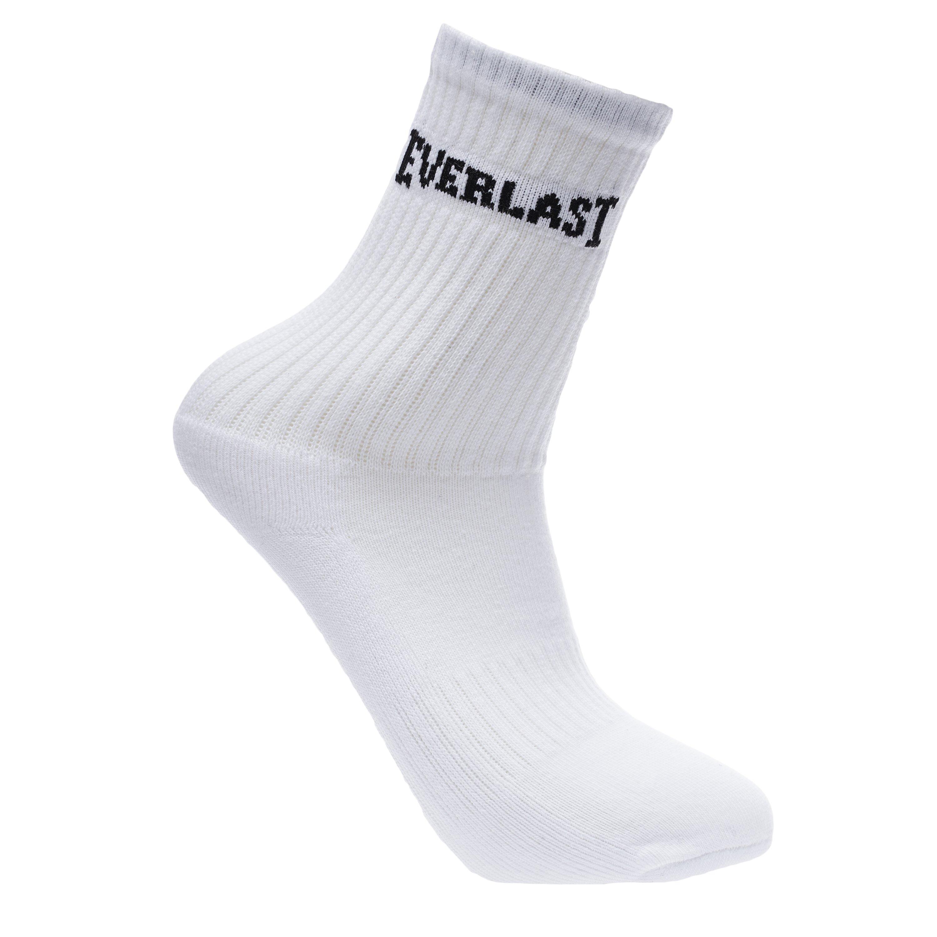 Everlast 3 Pack Crew Socks Junior