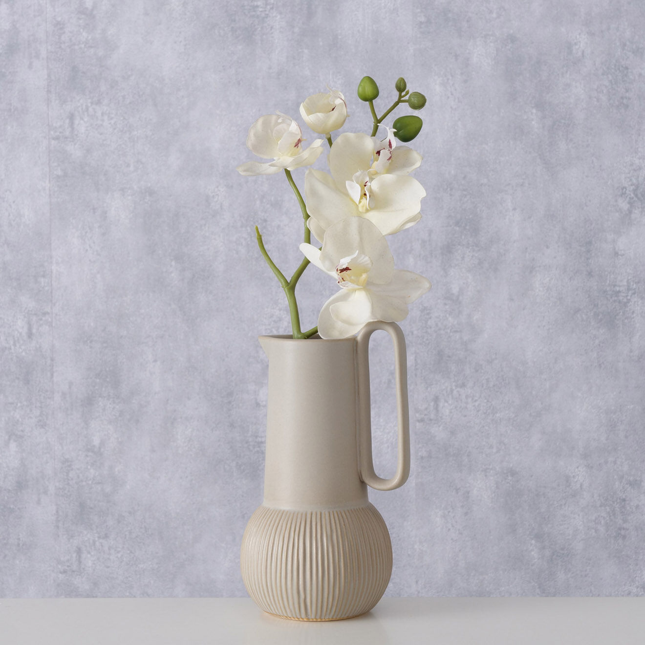 Boltze Vase Bromery vert - D.11xH.22 cm