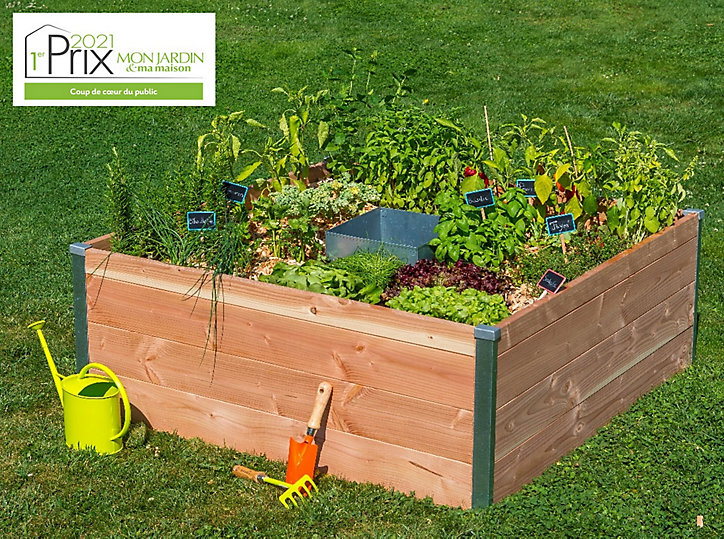 Carré Potager Mon Petit Potager PM 120 x 115 x h.48 cm