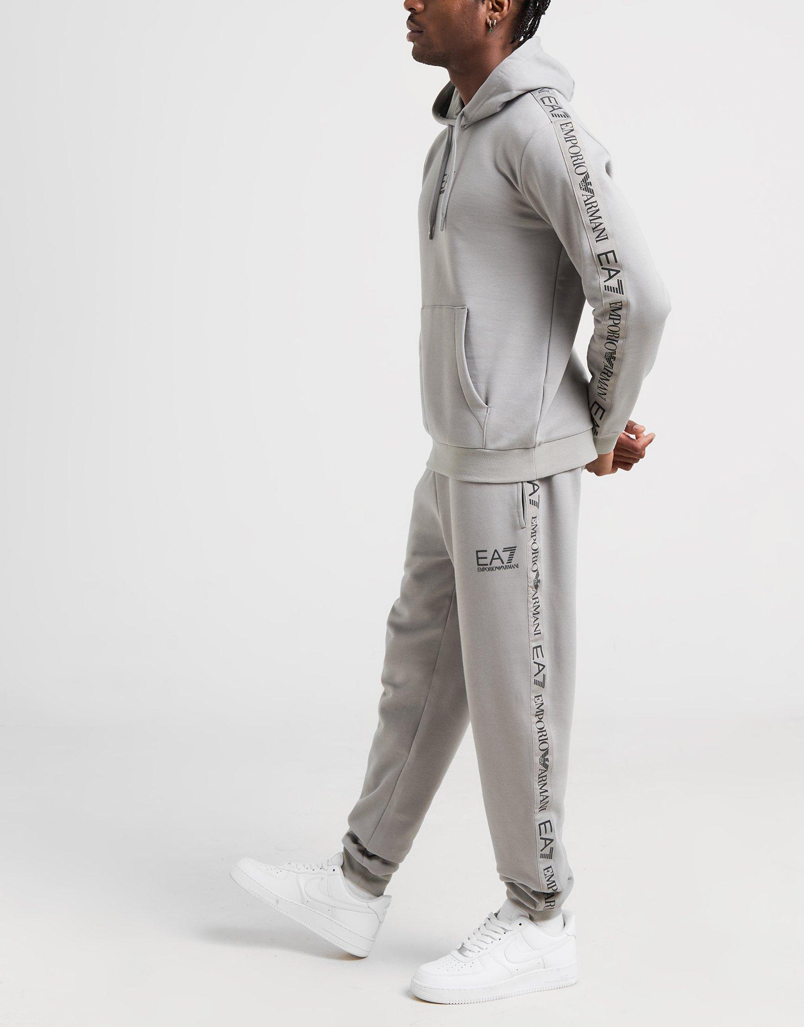 EA7 Emporio Armani Ensemble de survêtement Reflective Logo Hooded Tracksuit