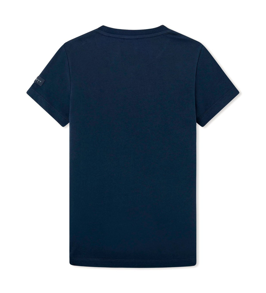 Camiseta Hackett Cationoc Graphic Navy