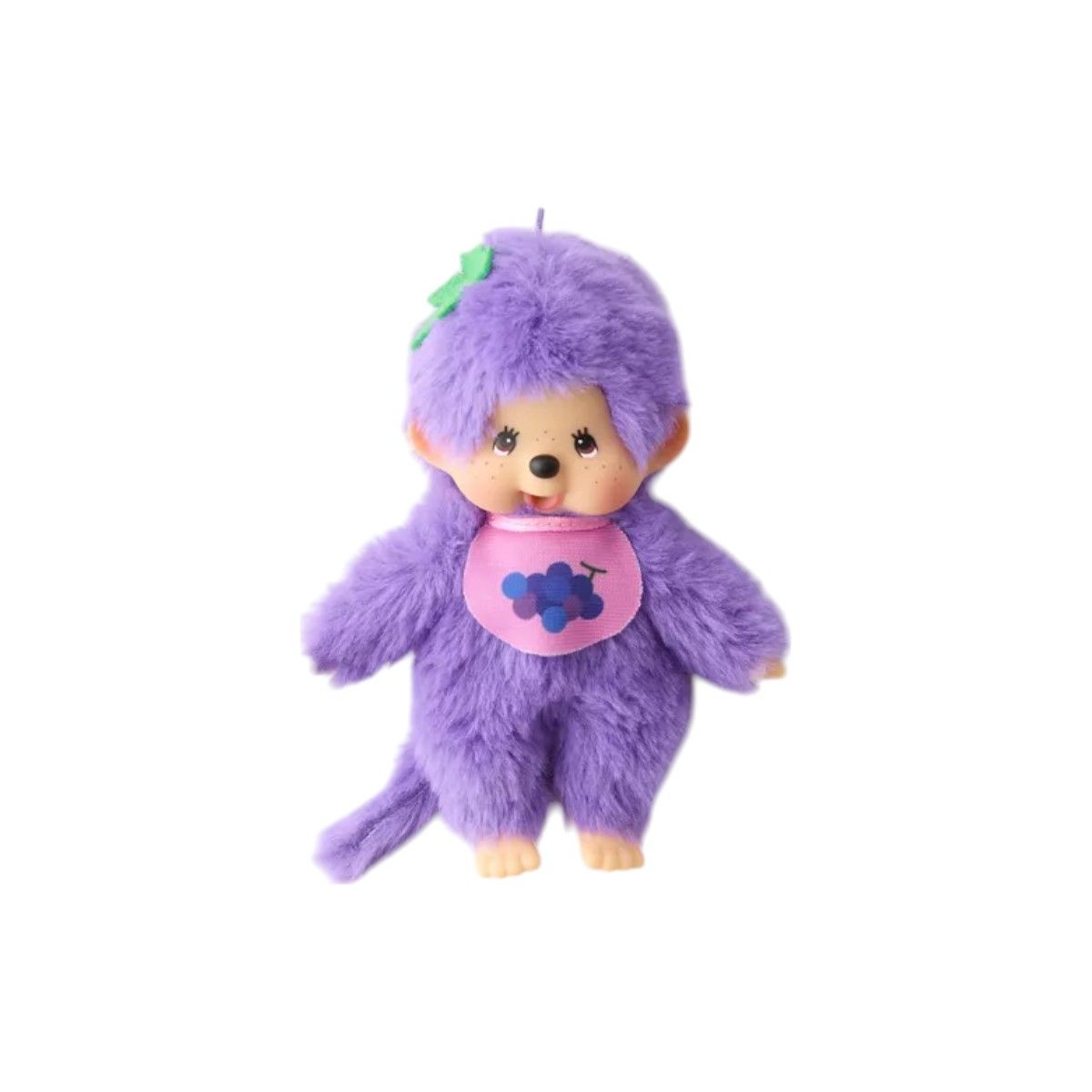 Peluche Kiki le singe fruit raisin violet Monchhichi