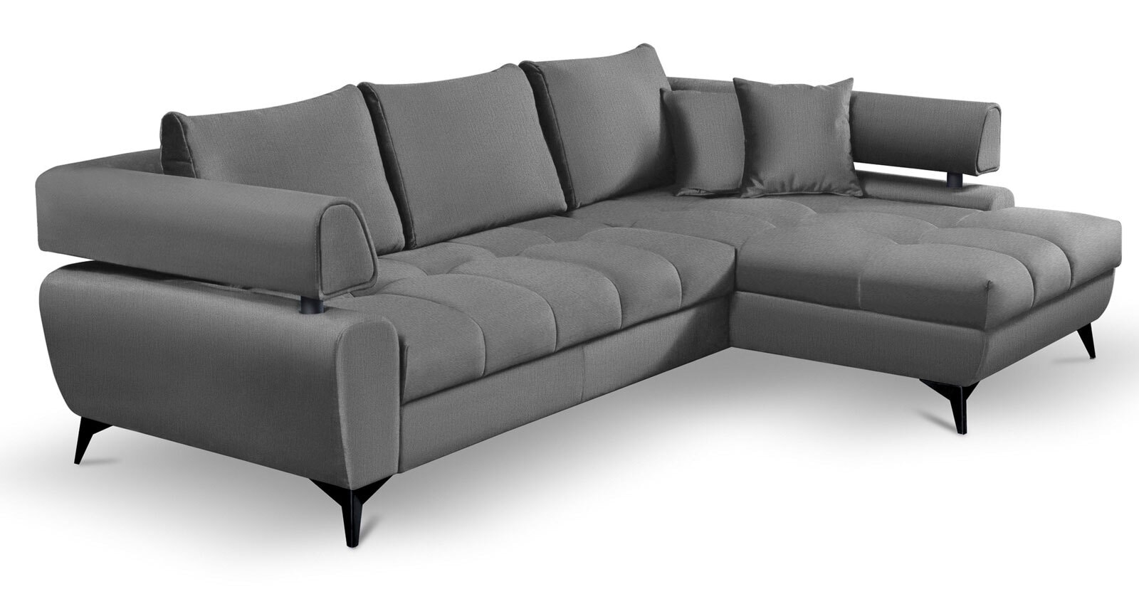 Ecksofa PARIS SF-R stonegrau