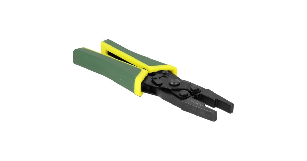 DeLOCKParallelle netwerk tang krimptang  (Groen/geel)