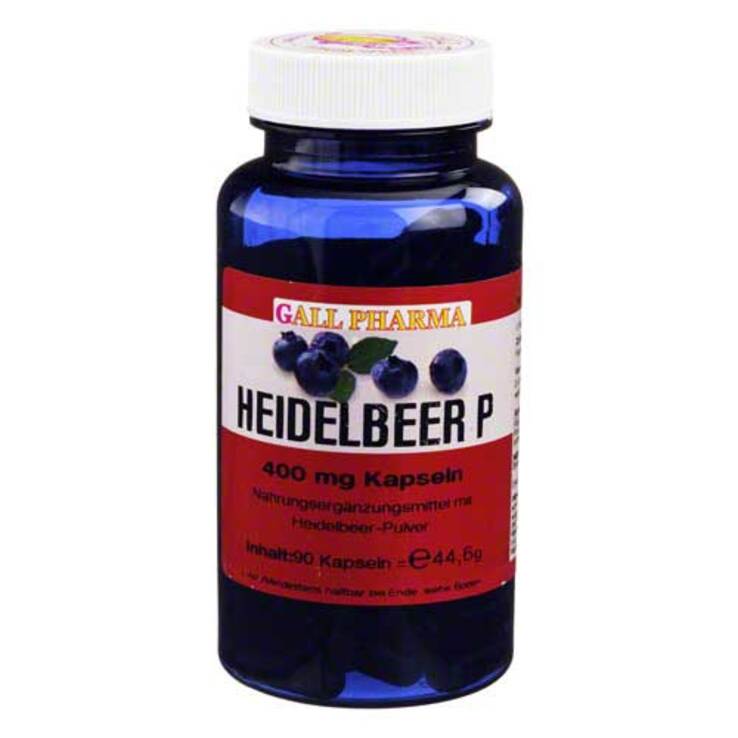 Heidelbeer P 400 mg Kapseln, 90 St