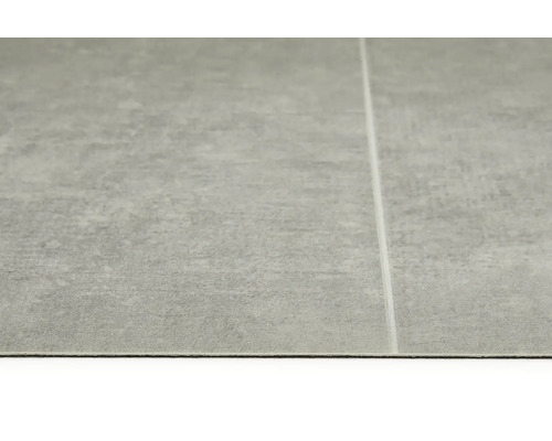 Vevox PVC vloer, tegellook, middengrijs FB594, 200 cm breed (per meter verkocht)