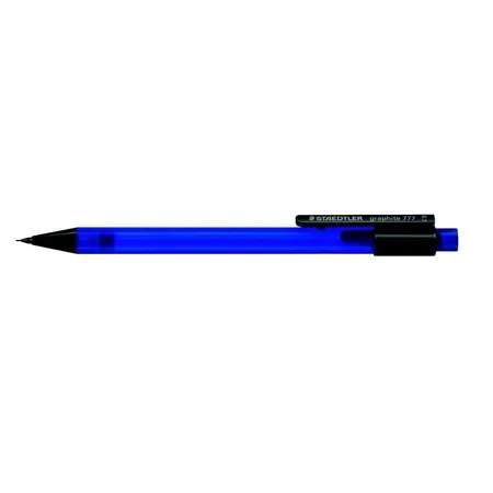 STAEDTLER® 777 07-3 graphite Druckbleistift, 0,7 mm, blau transparent