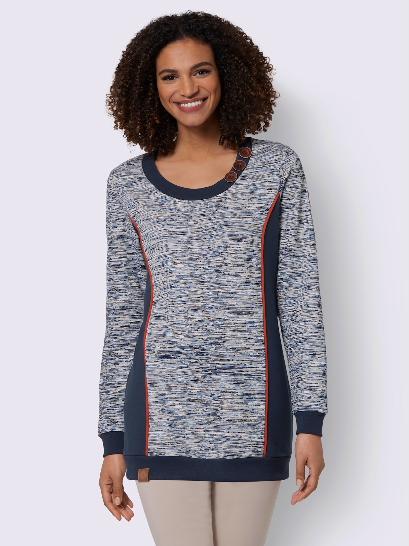 Sweatshirt qualité coton doux sur la peau