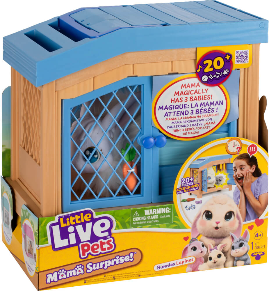 LITTLE LIVE PETS Mama Surprise S3 Hasen-Spielset