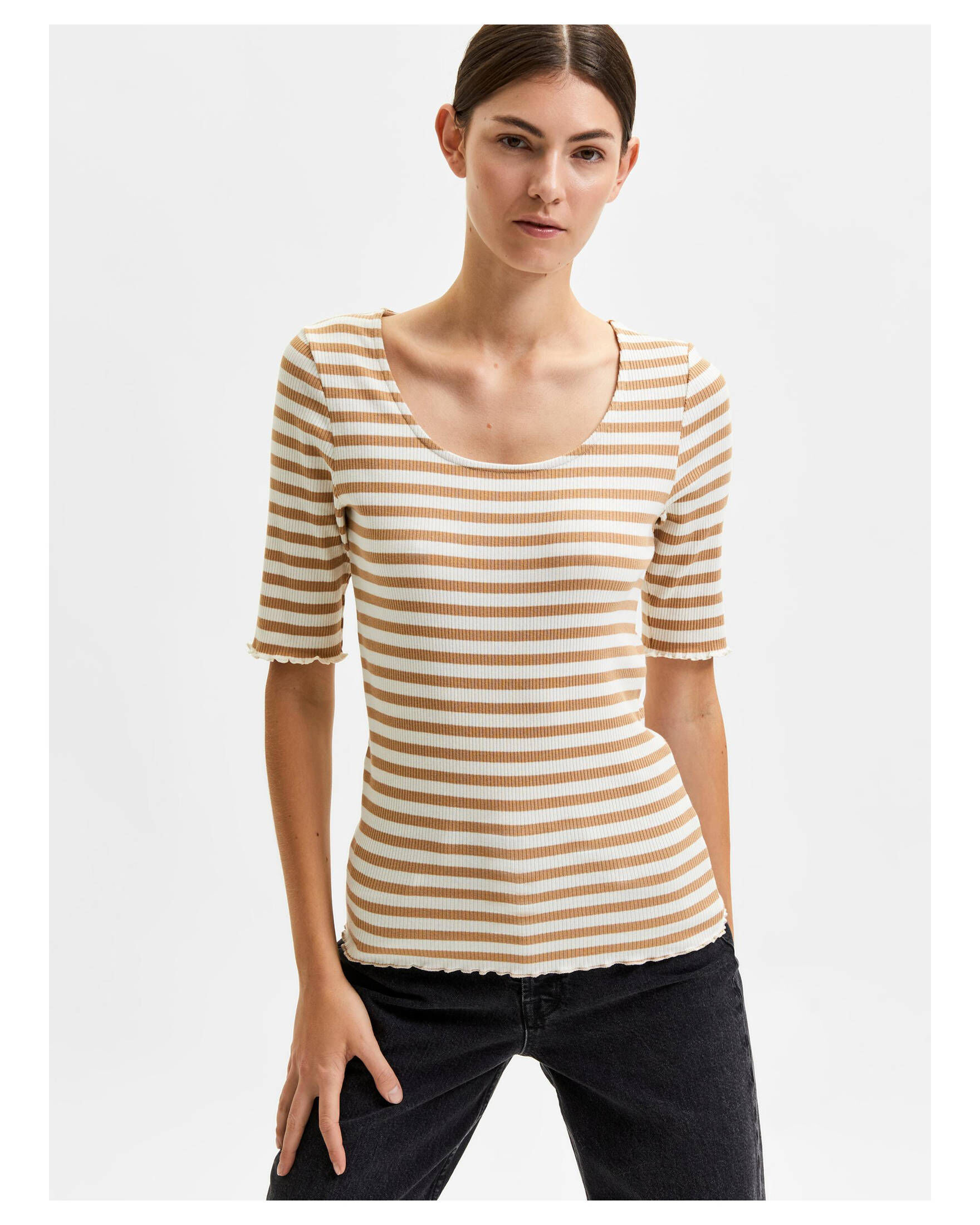 Selected Femme| Damen T-Shirt ANNA
