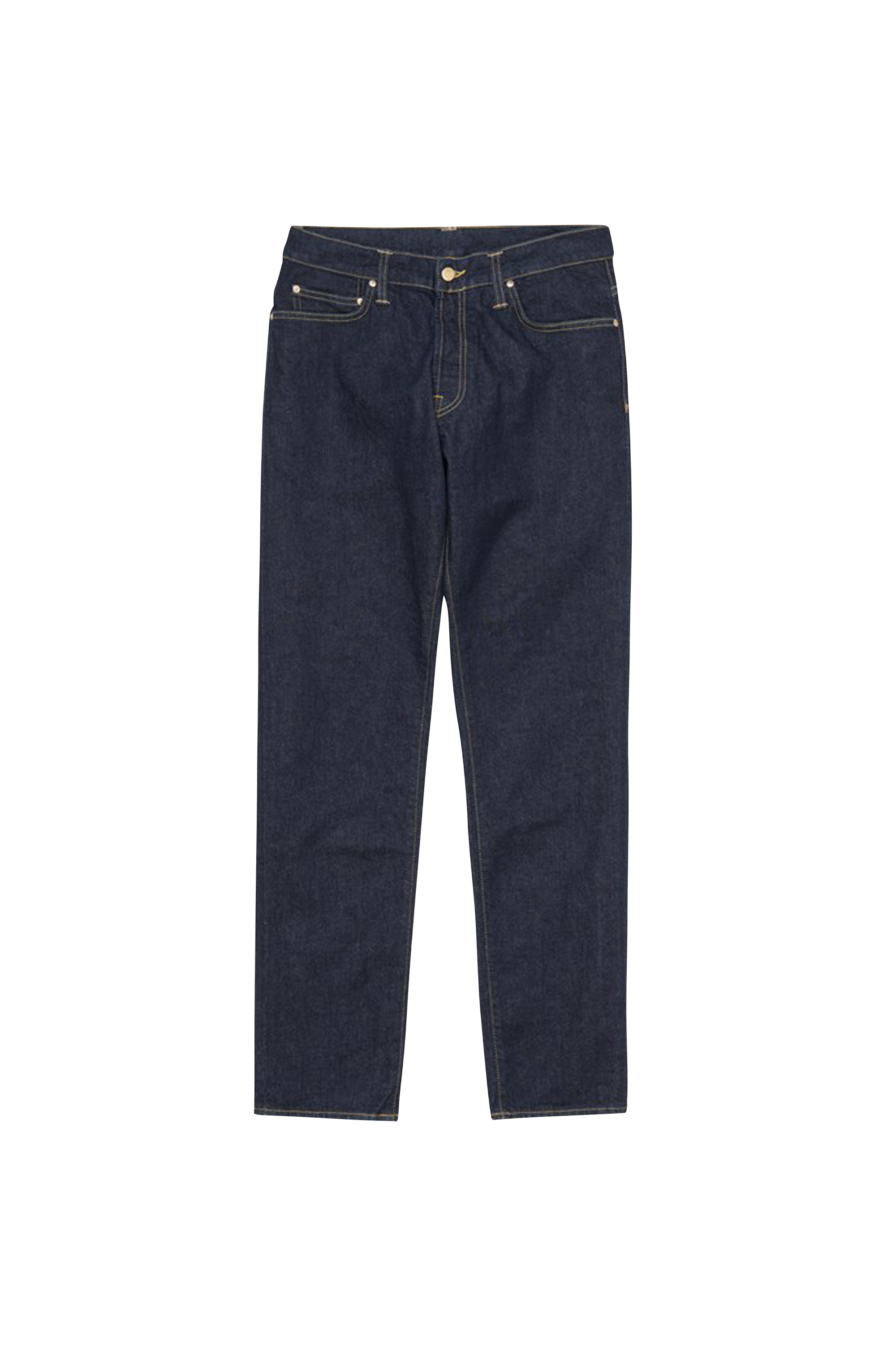 CARHARTT WIP Jean droit Klondike Bleu