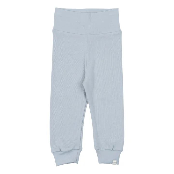 Minimalisma Legging Coton Bio Namaste | Bleu gris