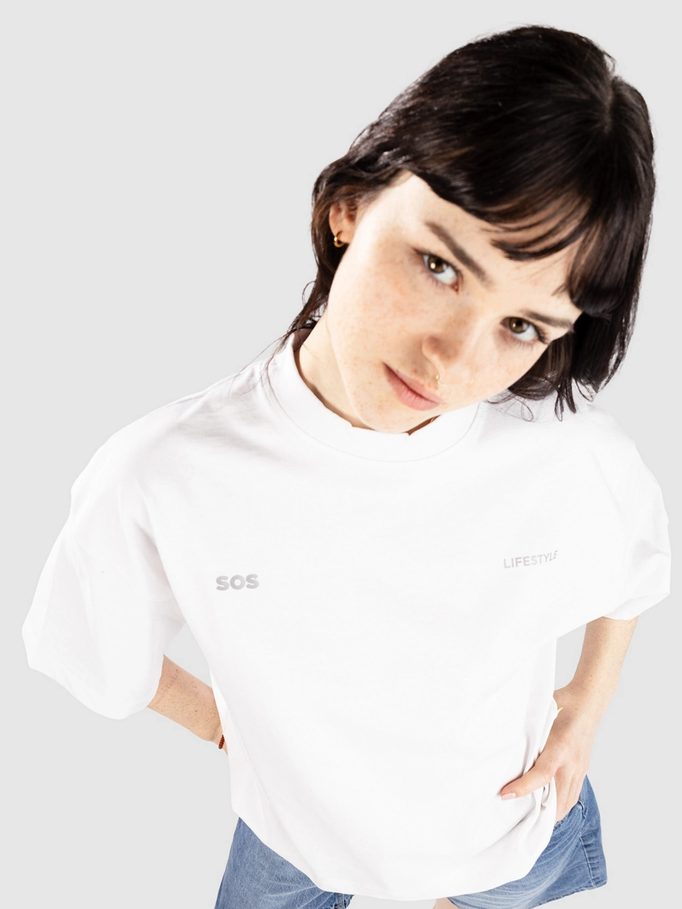SOS Iraya T-Shirt white