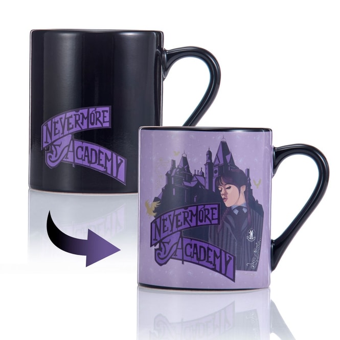 Wednesday - Tasse mit Farbwechsel - Nevermore Academy