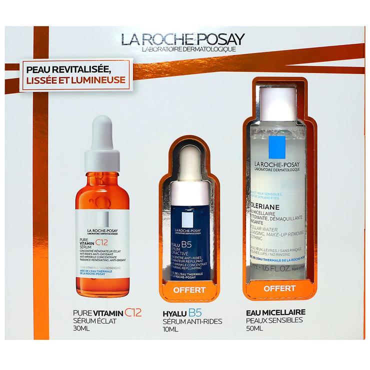 Pure Vitamin C12 serum anti-rides 30ml + Routine peau revitalisée offerte