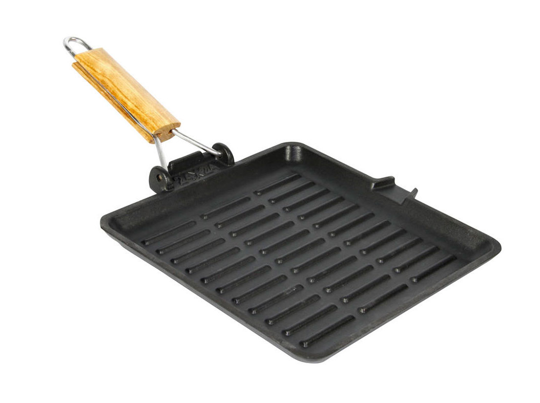 GRELHADOR FERRO FUNDIDO ACTUEL 22X22CM
