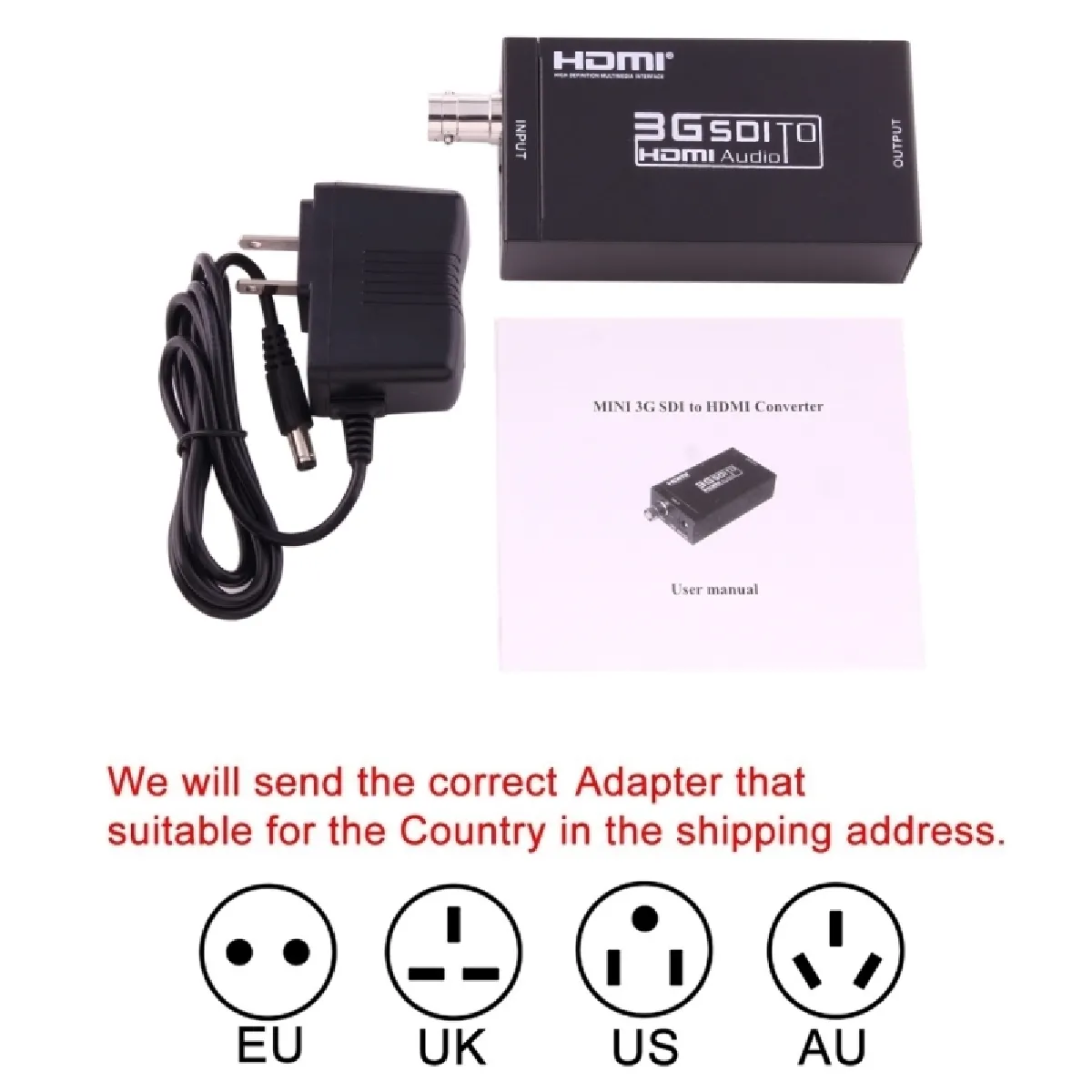 Wewoo Waveshare Convertisseur SDI vers HDMI