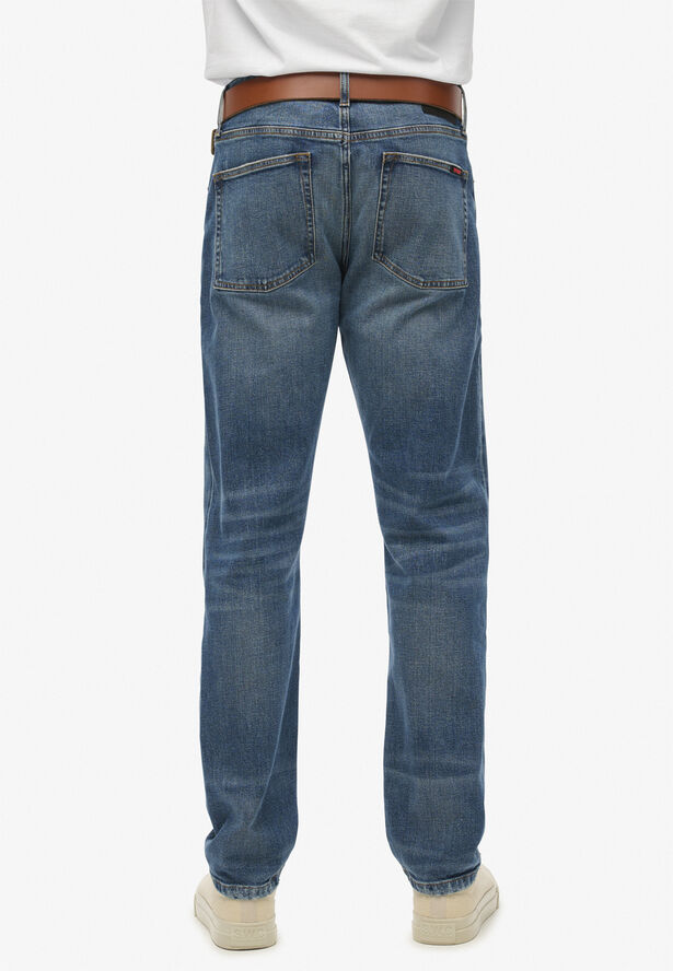 Superdry VINTAGE SLIM STRAIGHT JEANS Elkhorn mid blue