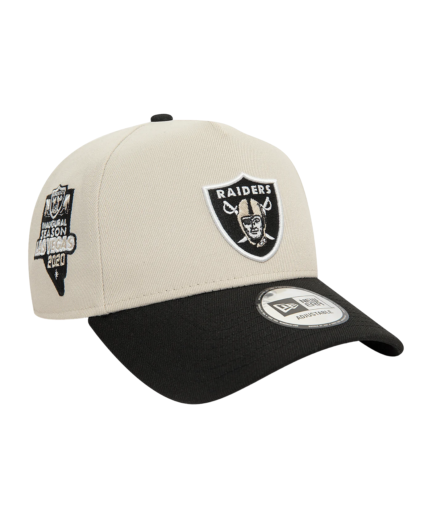 New Era NFL Las Vegas Raiders Eframe 9Forty Cap Beige
