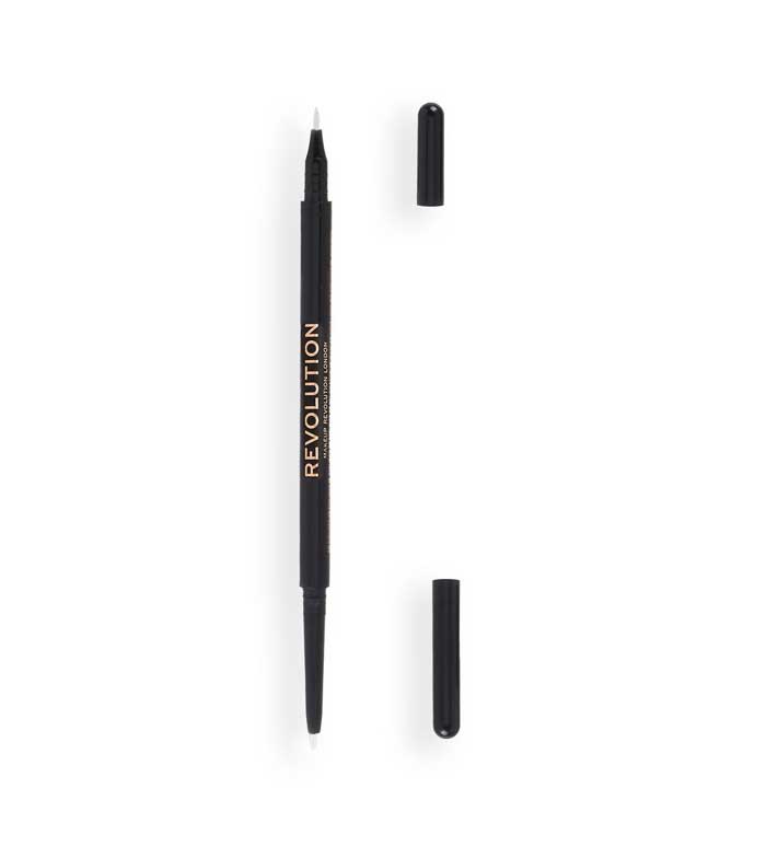 Revolution - Delineador Felt & Kohl Precision Dual Liner - White