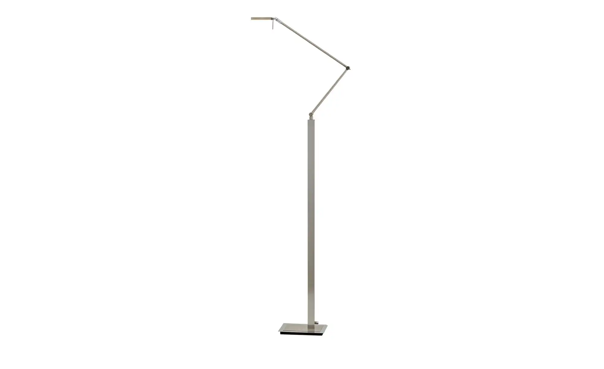 Paul Neuhaus LED- Stehleuchte, 1- flammig, nickel matt, Kopf eckig