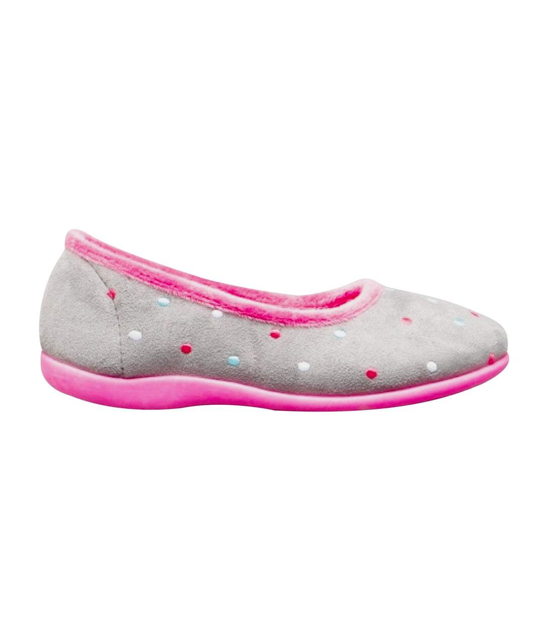 Sleepers Isla - Chaussons ballerines à mémoire de forme - Femme (Bleu/Turquoise) - UTDF1308