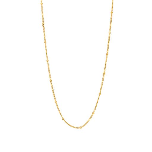 Nordahl Line Halskæde, Guld, 45 3 cm