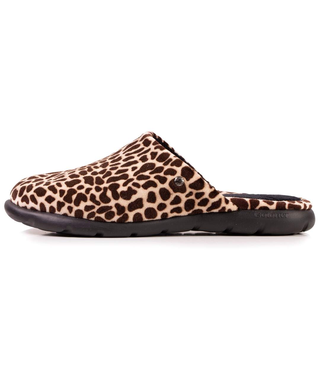 Isotoner Chaussons Mules femme velours ultra-doux