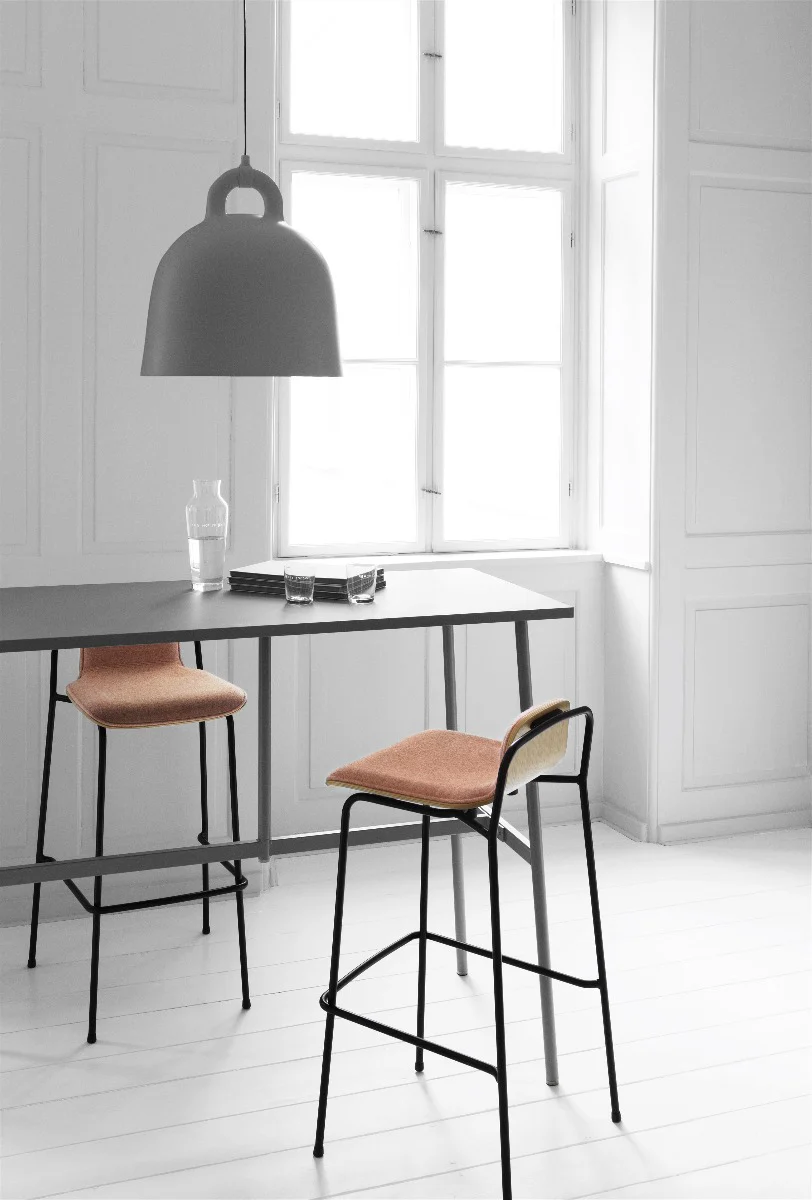 Normann Copenhagen  Bell lampe, x-small, grå - H: 23 cm.
