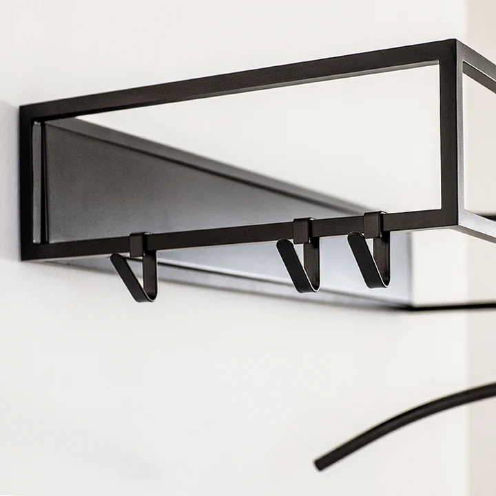 Schönbuch - Rack Wandgarderobe, schwarz