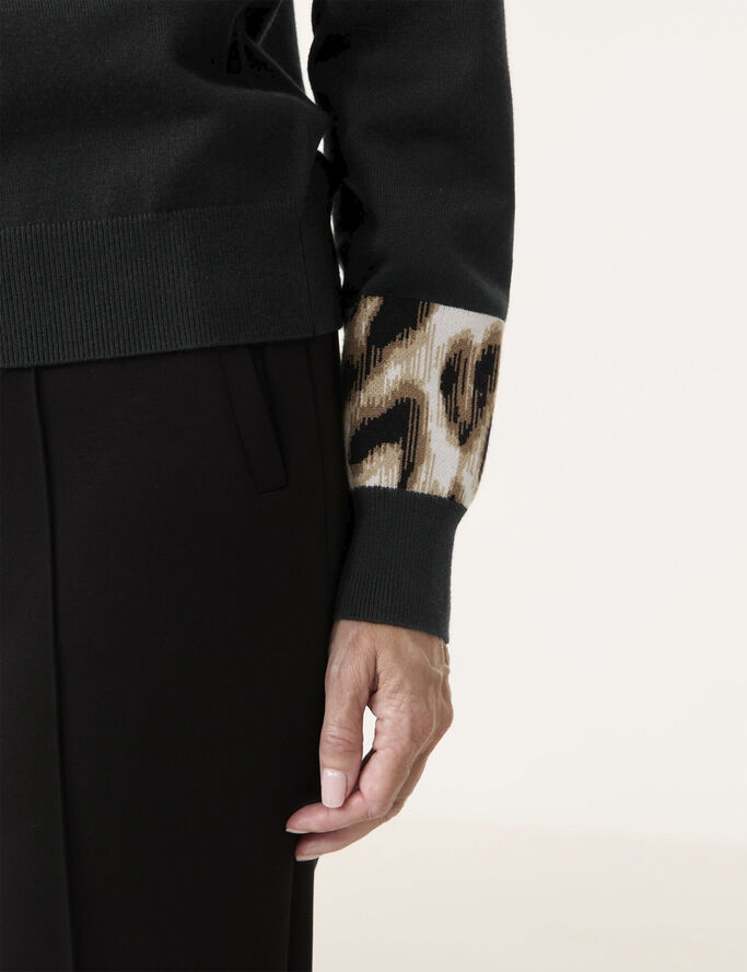 Gerry Weber PULLOVER 1/1 SLEEVE Black