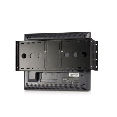 StarTech.com RKLCDBK, Monteringsbeslag, Sort, Stål, 4U, EIA RS310-D, CE, REACH, TAA