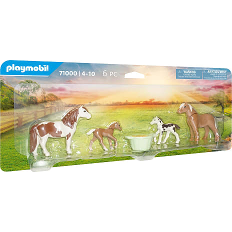 Playmobil 71000 islandsk pony med føl