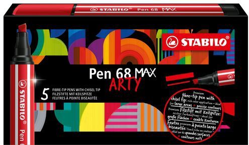 STABILO - Pen 68 MAX - Donker Blauw - Viltstift
