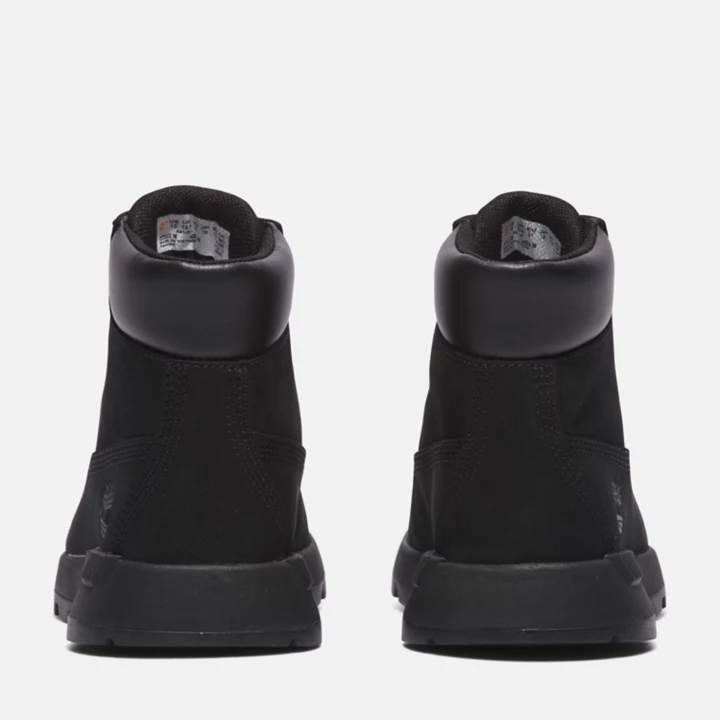 Bota Killington Trekker de 6 polegadas para crianças na cor preta.
