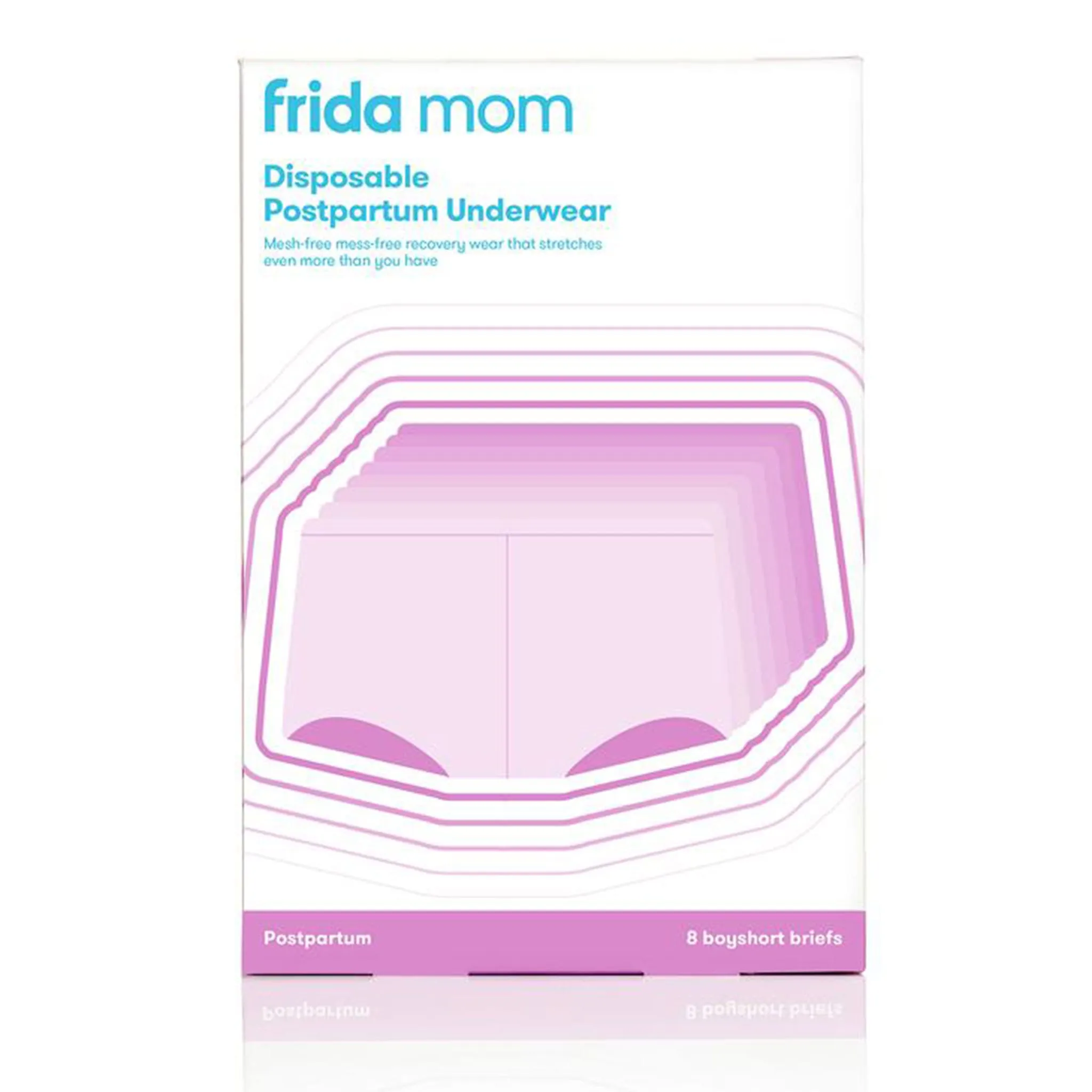 Frida Mom Boxers Jetables Récupération Postnatal (Césarienne et Accouchement Vaginal) - Paquet de 8