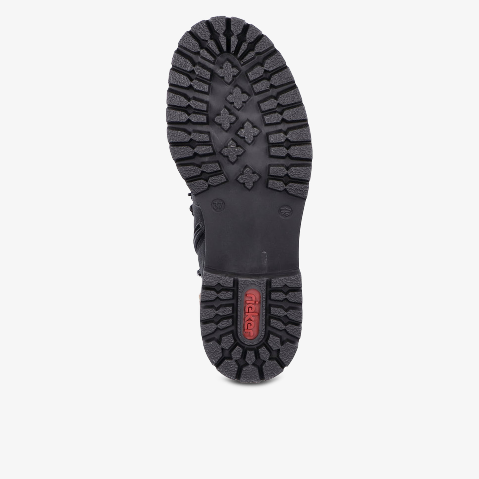 rieker Damen Schnürstiefeletten schwarz
