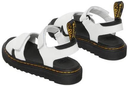 Dr. Martens VOSS II leren sandalen wit Leer Effen 36