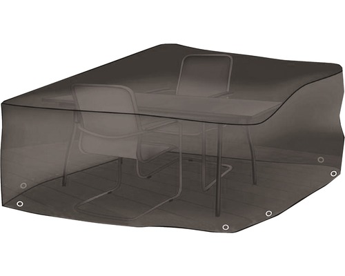 Beschermhoes voor loungeset 231x97x124 cm zwart