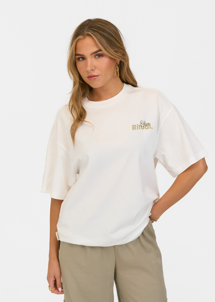 Sun ritual t-shirt creme