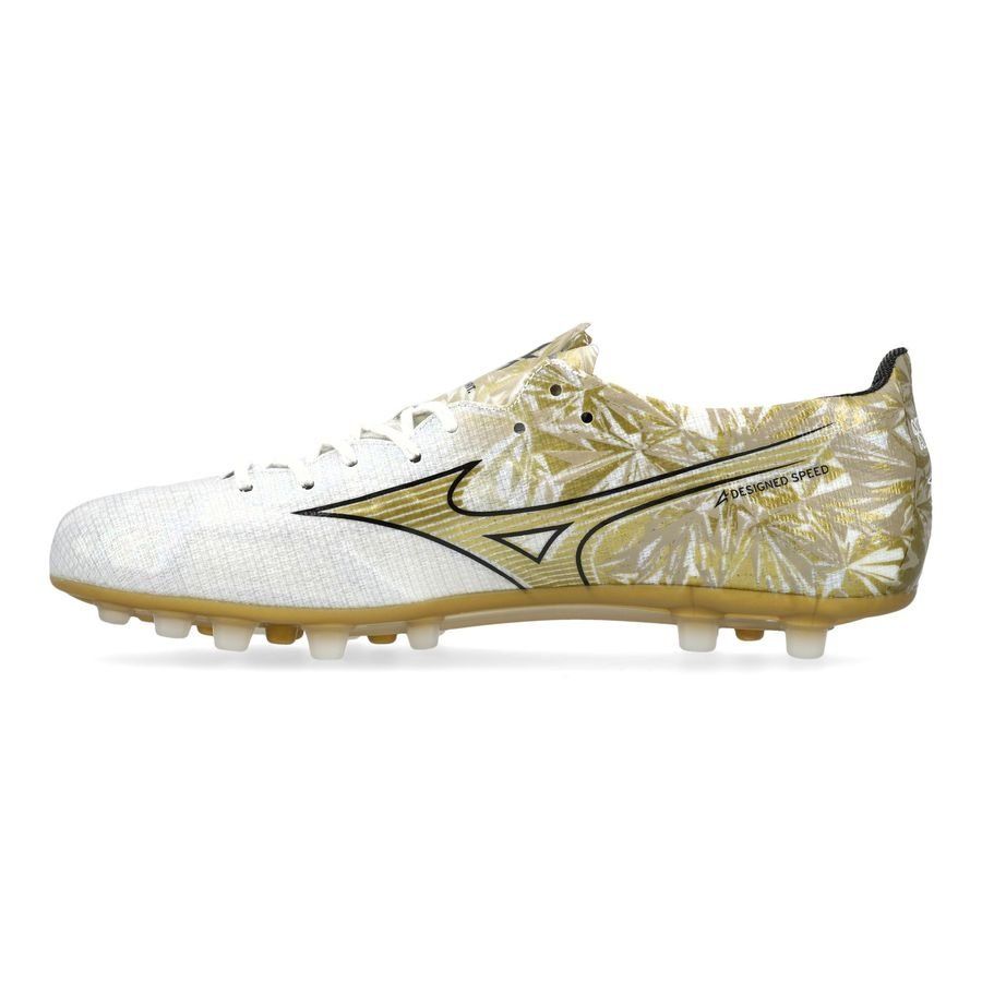 Mizuno Alpha Made in Japan AG Prism Gold - Blanc/Doré/Noir