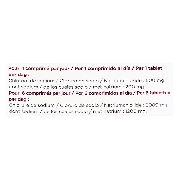 Inovance Sodium 60 comprimés