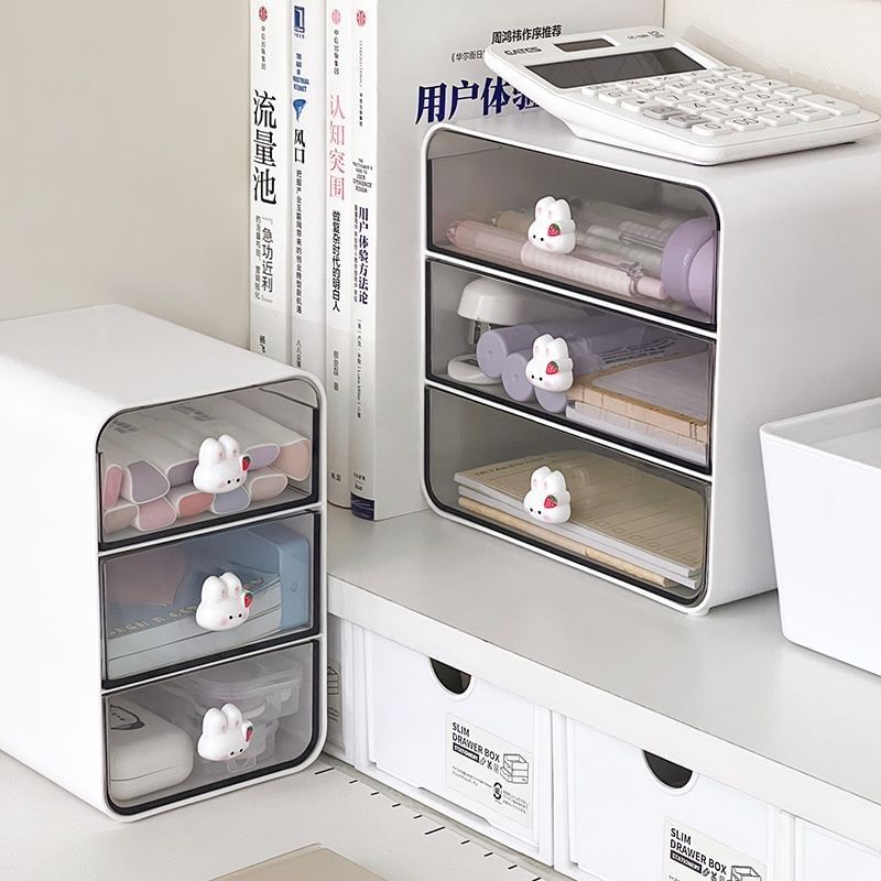 NEJA - Konijnen plastic lade bureau organizer (verschillende ontwerpen)