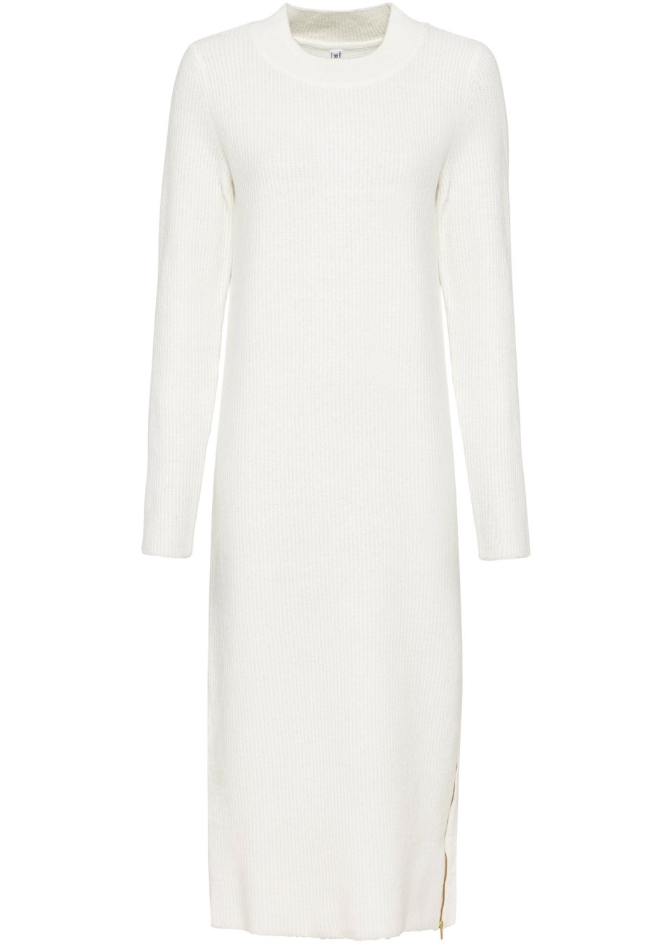 Robe en maille à zip