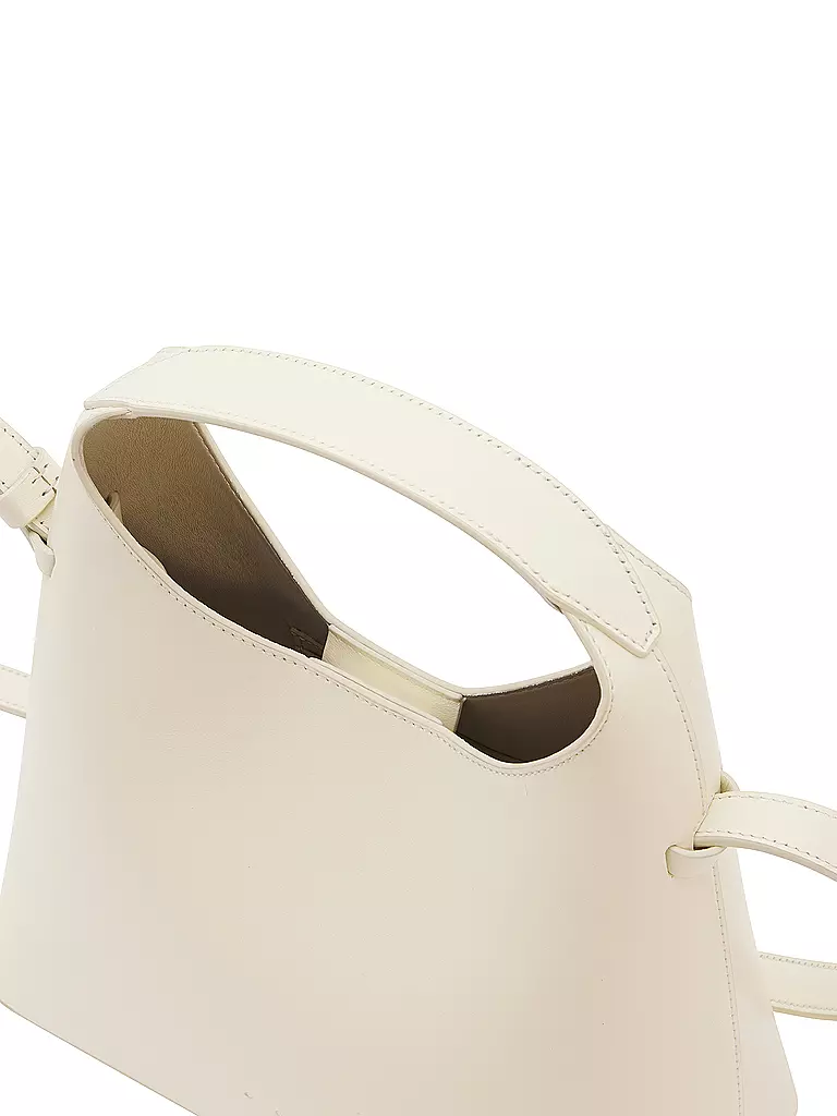 AESTHER EKME Ledertasche - Umhängetasche MINI SAC  creme